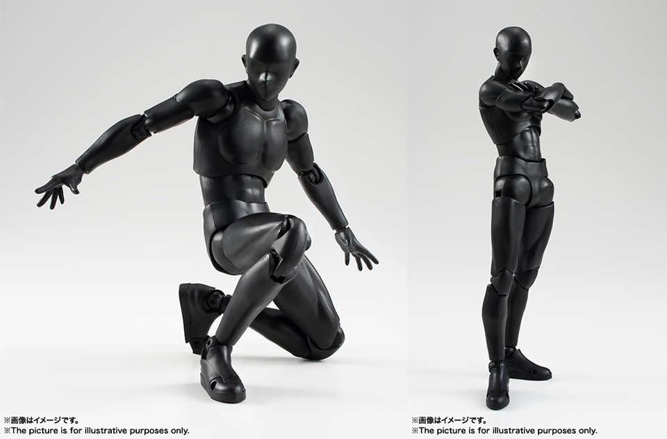 S.H.Figuarts ボディくん（Solid black Color Ver.）