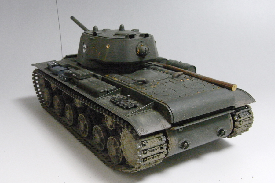 タミヤ：1/35 ミリタリーミニチュアシリーズ No.66「ソビエト KV-I戦車 
