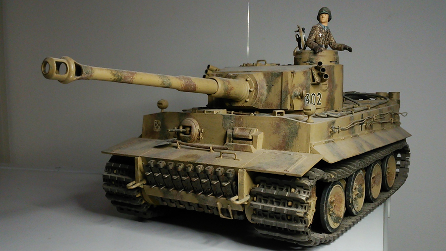 タミヤ：1/25戦車シリーズ「ドイツ陸軍Ⅵ号重戦車 タイガーⅠ」