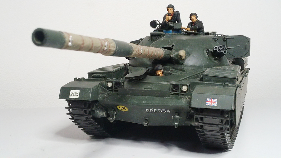 タミヤ：1/35ＭＭシリーズ「イギリス戦車 チーフテンMk.5」