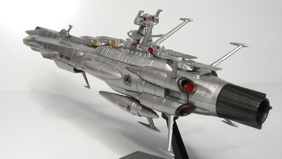 横浜でプラモデルとフィギュア販売のホビーアルマダのギャラリーです。「バンダイ：宇宙戦艦ヤマト2202メカコレクションNo.01 地球連邦アンドロメダ級一番艦  アンドロメダ」