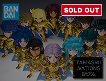 バンダイ：TAMASHII NATIONS BOX「聖闘士星矢 ARTlized -集結！最強の黄金聖闘士-」
