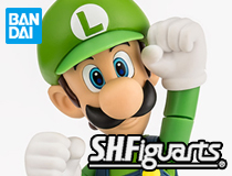 バンダイ：［02］S.H.Figuarts「ルイージ (SUPER MARIO)」